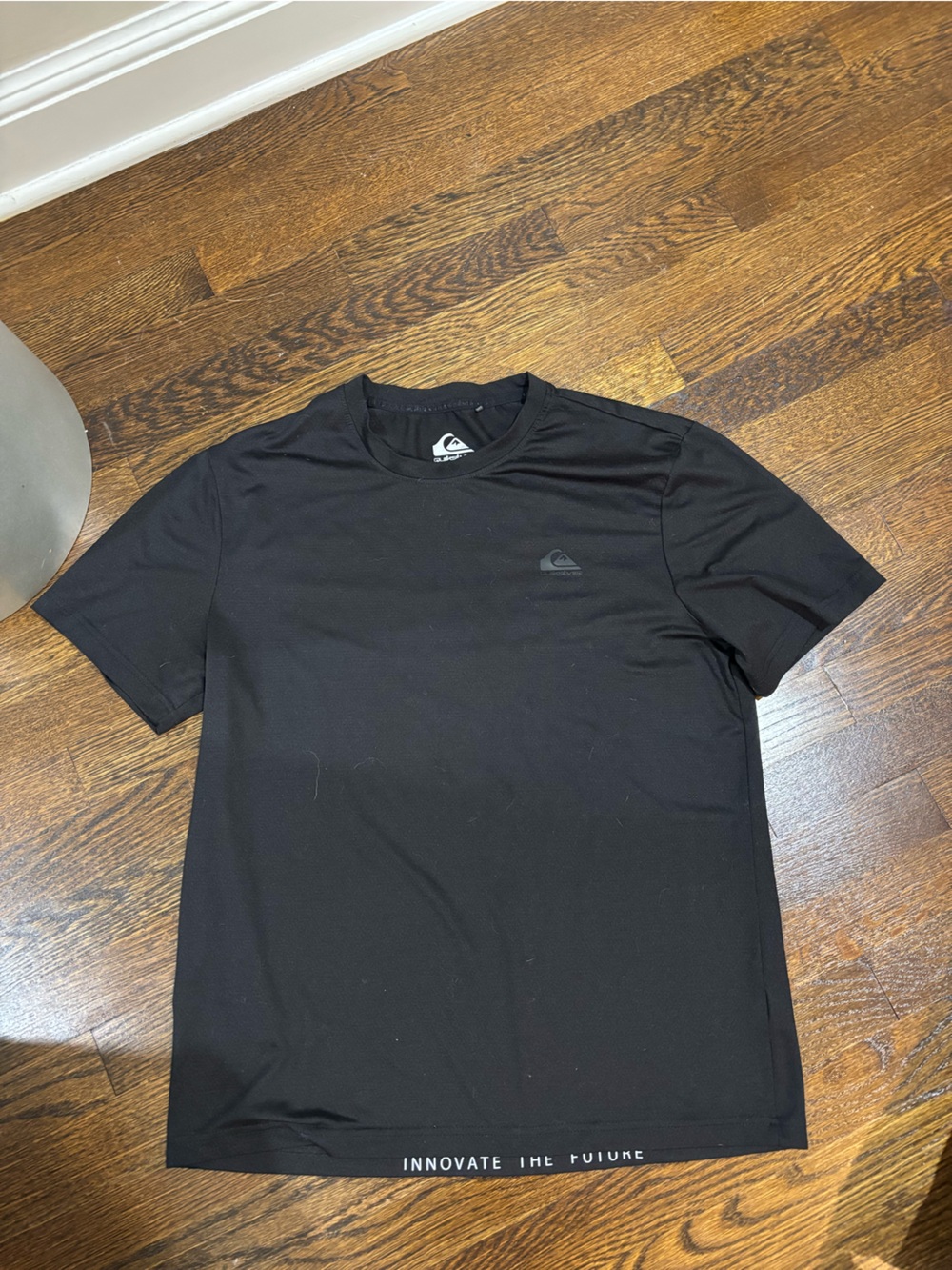 Quiksilver Black Men's Crew Neck T-Shirt